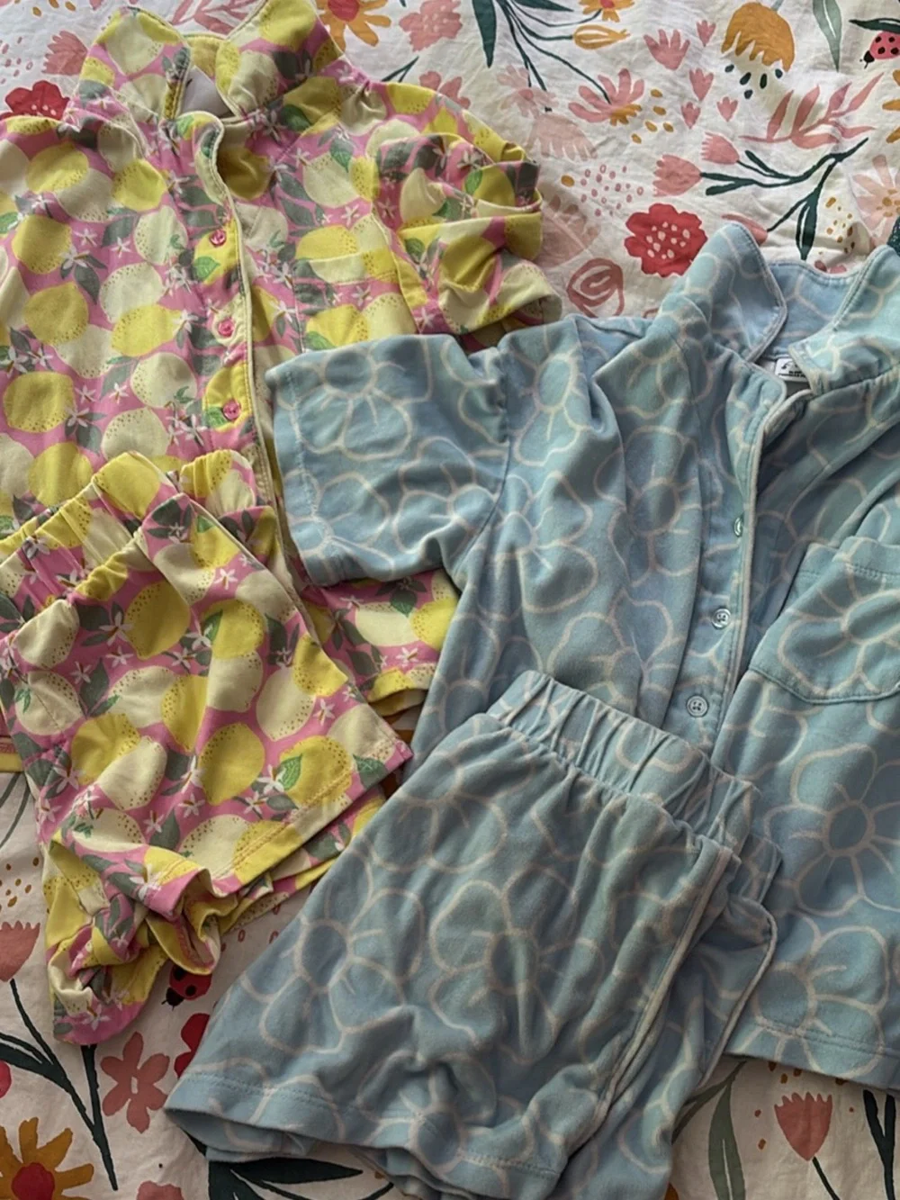 Cozy Girls' Sleepwear Lot, two piece, size medium or 8-10